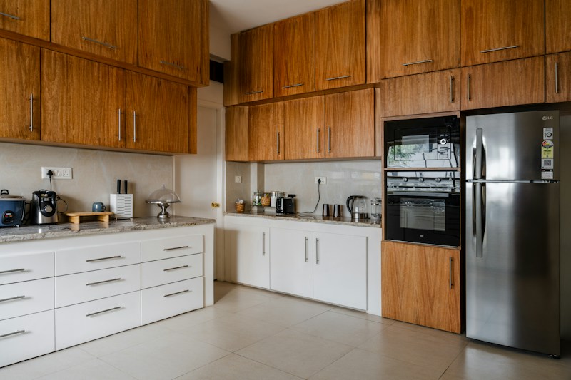 Kitchen and dining area