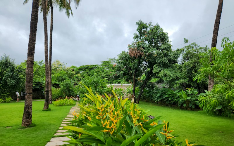 Community landscaped area